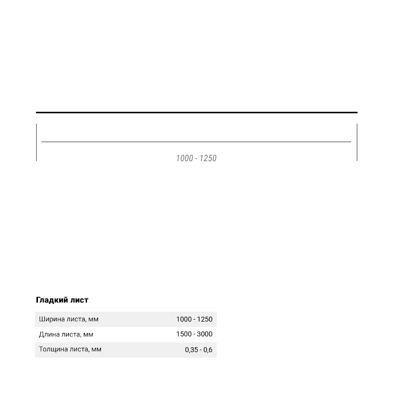 Гладкий лист Гладкий полиэстер RAL 7024 (Мокрый асфальт) 2000*1250*0,5 односторонний ламинированный