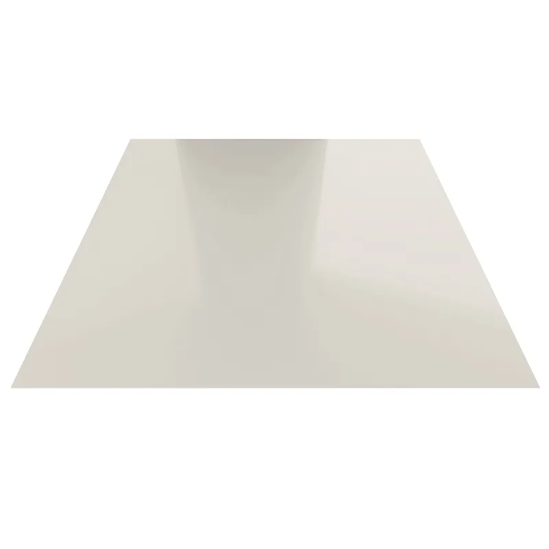 Гладкий лист Гладкий полиэстер RAL 9003 (Белый) 1500*1250*0,45 односторонний ламинированный